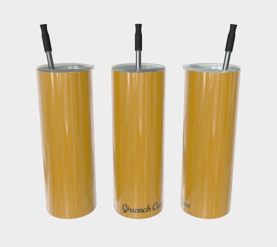 Quench Cove Tumbler In Glossy Gold