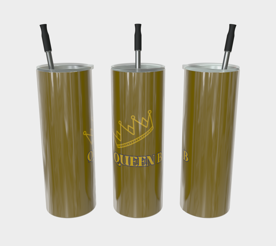 Quench Cove Tumbler (Queen B) In Glossy Green