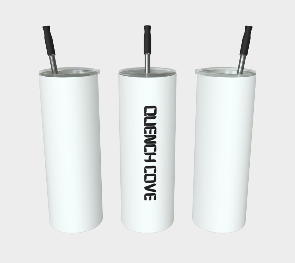 Quench Cove Tumbler In Matte White