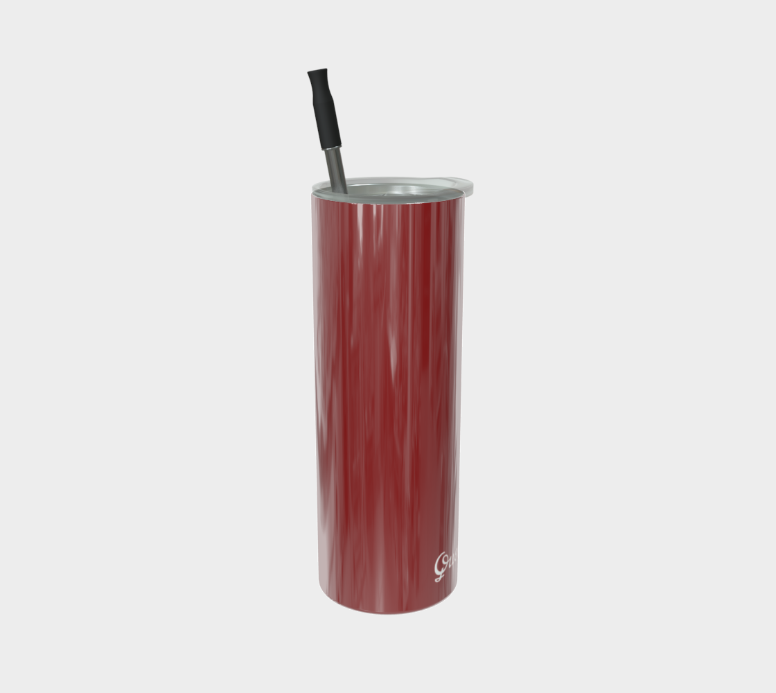 Quench Cove Tumbler In Glossy Burgundy