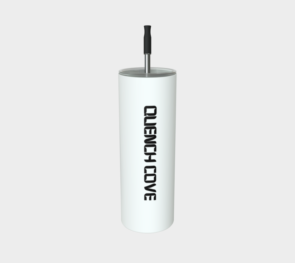 Quench Cove Tumbler In Matte White
