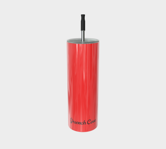 Quench Cove Tumbler In Glossy Red