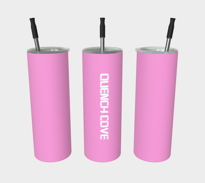 Quench Cove Tumbler In Matte Pink