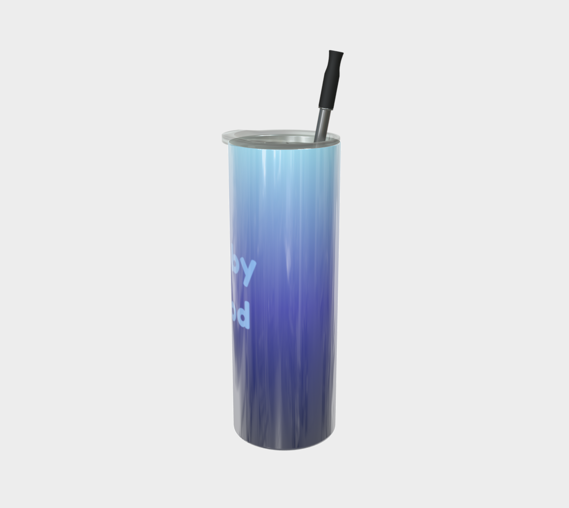 Quench Cove Tumbler ( Hubby Mood) In Glossy Blue