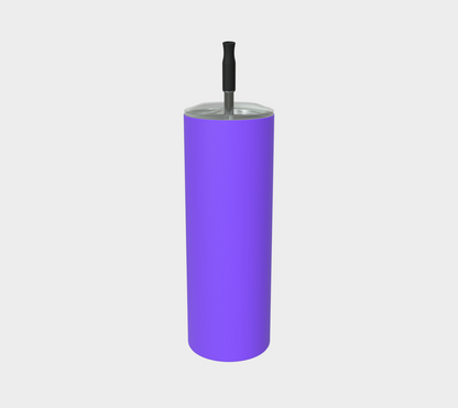 Quench Cove Tumbler ( BLESSED & Highly Favored) In Matte Purple