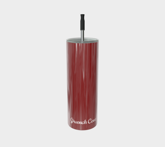 Quench Cove Tumbler In Glossy Burgundy