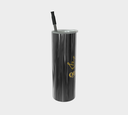 Quench Cove Tumbler (Queen B) In Glossy Black