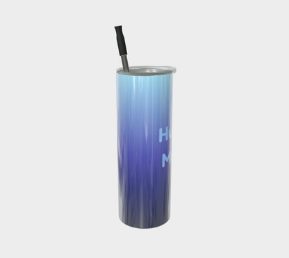 Quench Cove Tumbler ( Hubby Mood) In Glossy Blue