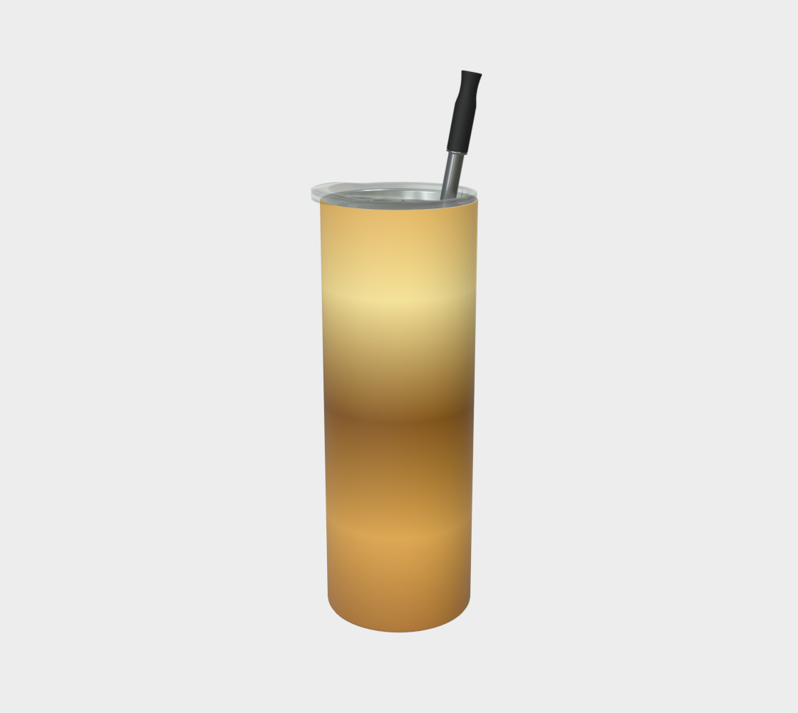 Quench Cove Tumbler In Matte Gold