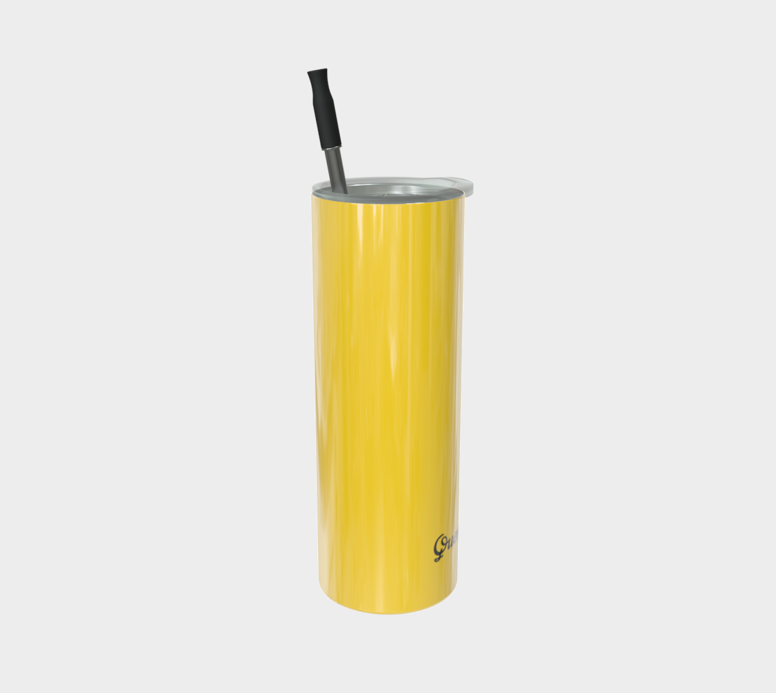 Quench Cove Tumbler In Glossy Yellow