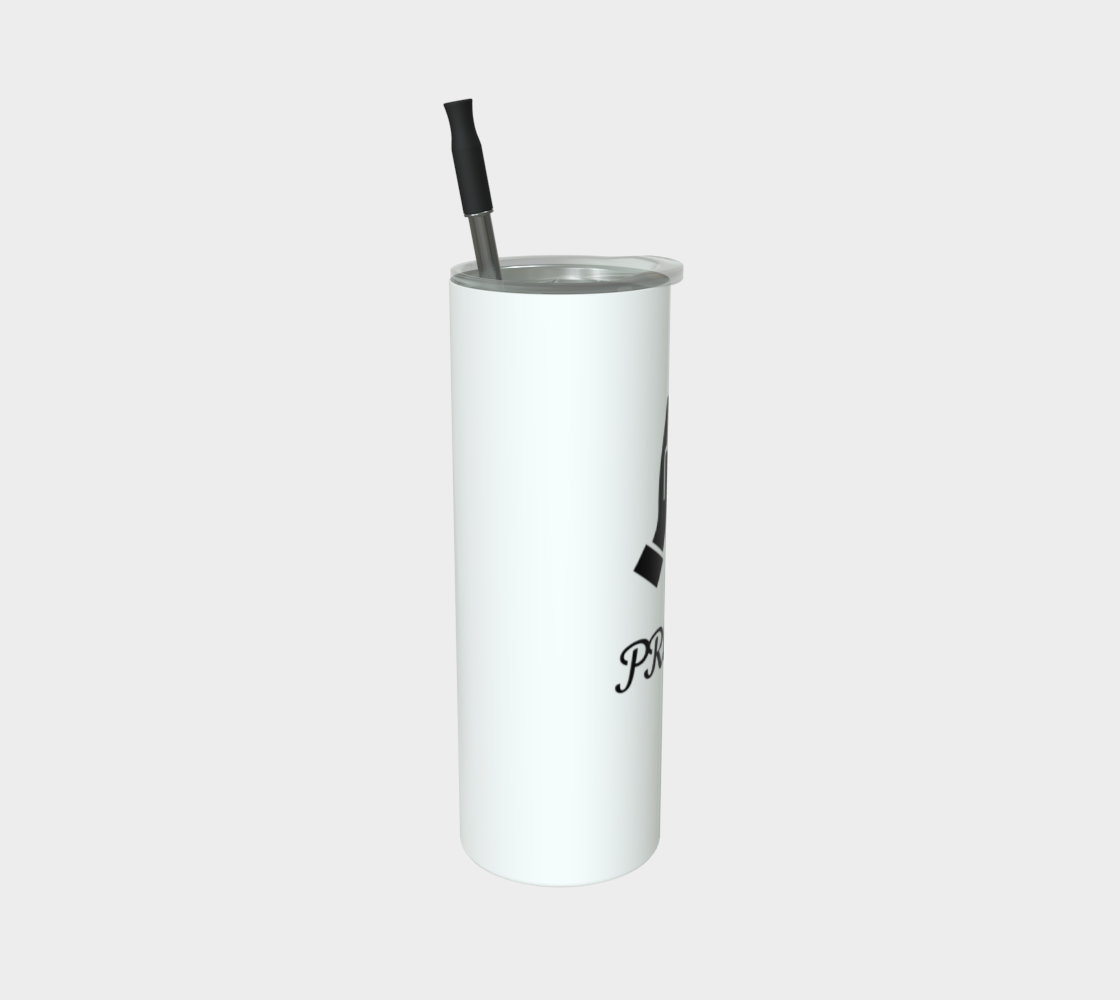 Quench Cove Tumbler (Pray) In Matte White