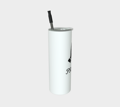 Quench Cove Tumbler (Pray) In Matte White