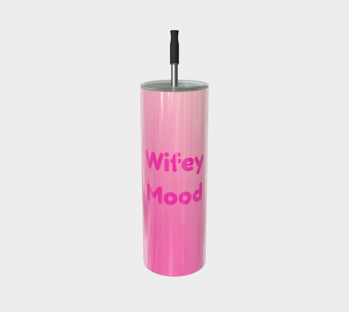 Quench Cove Tumbler ( Wifey Mood) In Glossy Pink