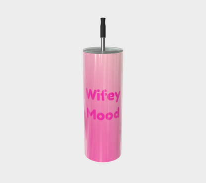 Quench Cove Tumbler ( Wifey Mood) In Glossy Pink