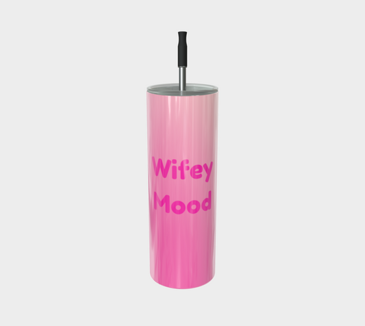 Quench Cove Tumbler ( Wifey Mood) In Glossy Pink