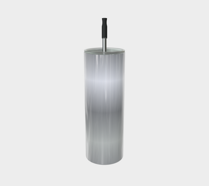 Quench Cove Tumbler In Glossy Gray
