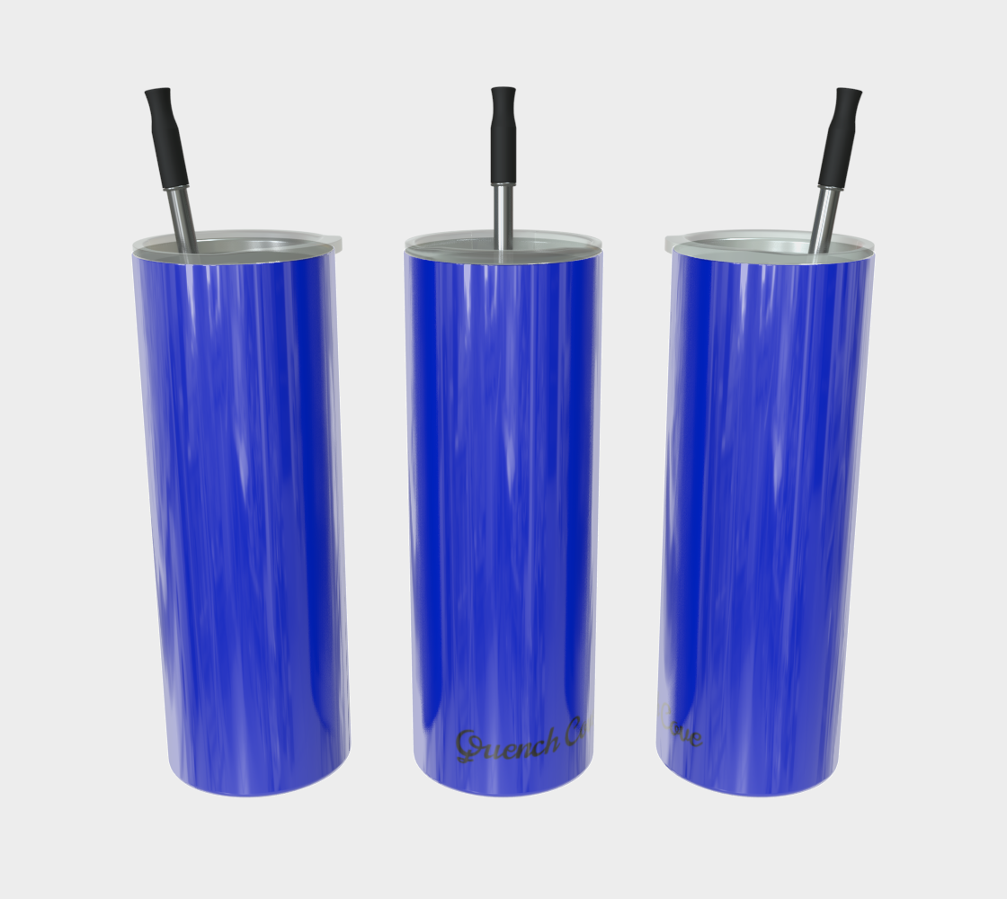 Quench Cove Tumbler In Glossy Royal Blue