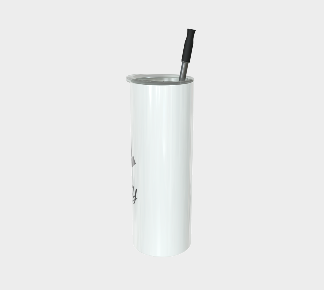 Quench Cove Tumbler In Glossy White