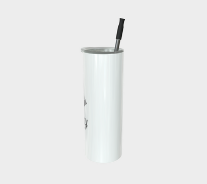 Quench Cove Tumbler In Glossy White