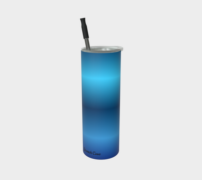Quench Cove Tumbler In Matte Blue
