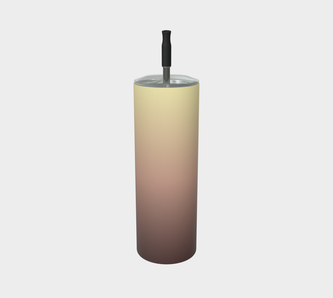 Quench Cove Tumbler In Brown Matte Gradient Color