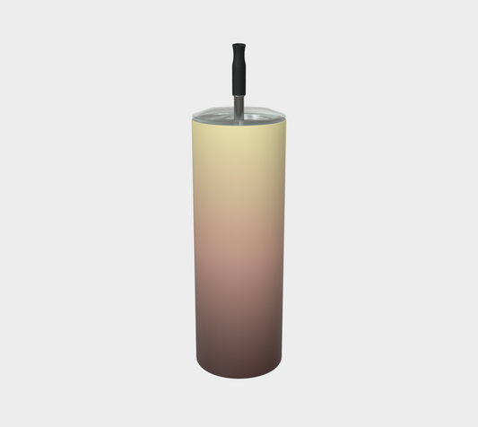 Quench Cove Tumbler In Brown Matte Gradient Color