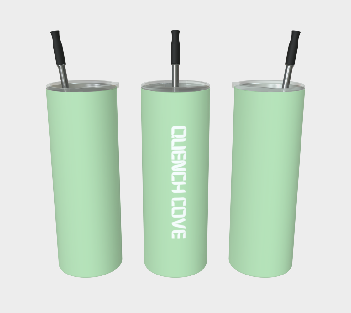 Quench Cove Tumbler In Matte Mint Green