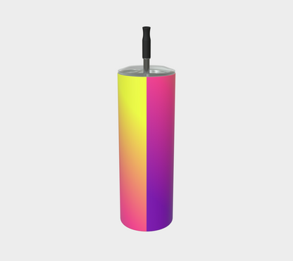 Quench Cove Tumbler In Matte Pink Purple Gradient Color