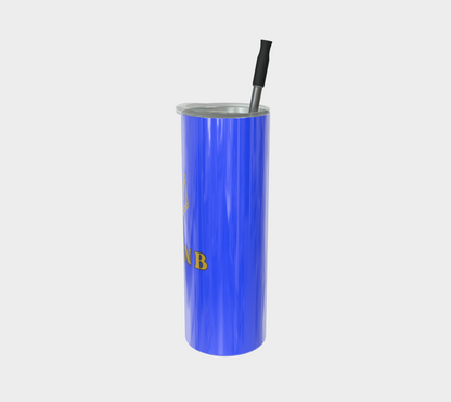 Quench Cove Tumbler (Queen B) In Glossy Royal Blue