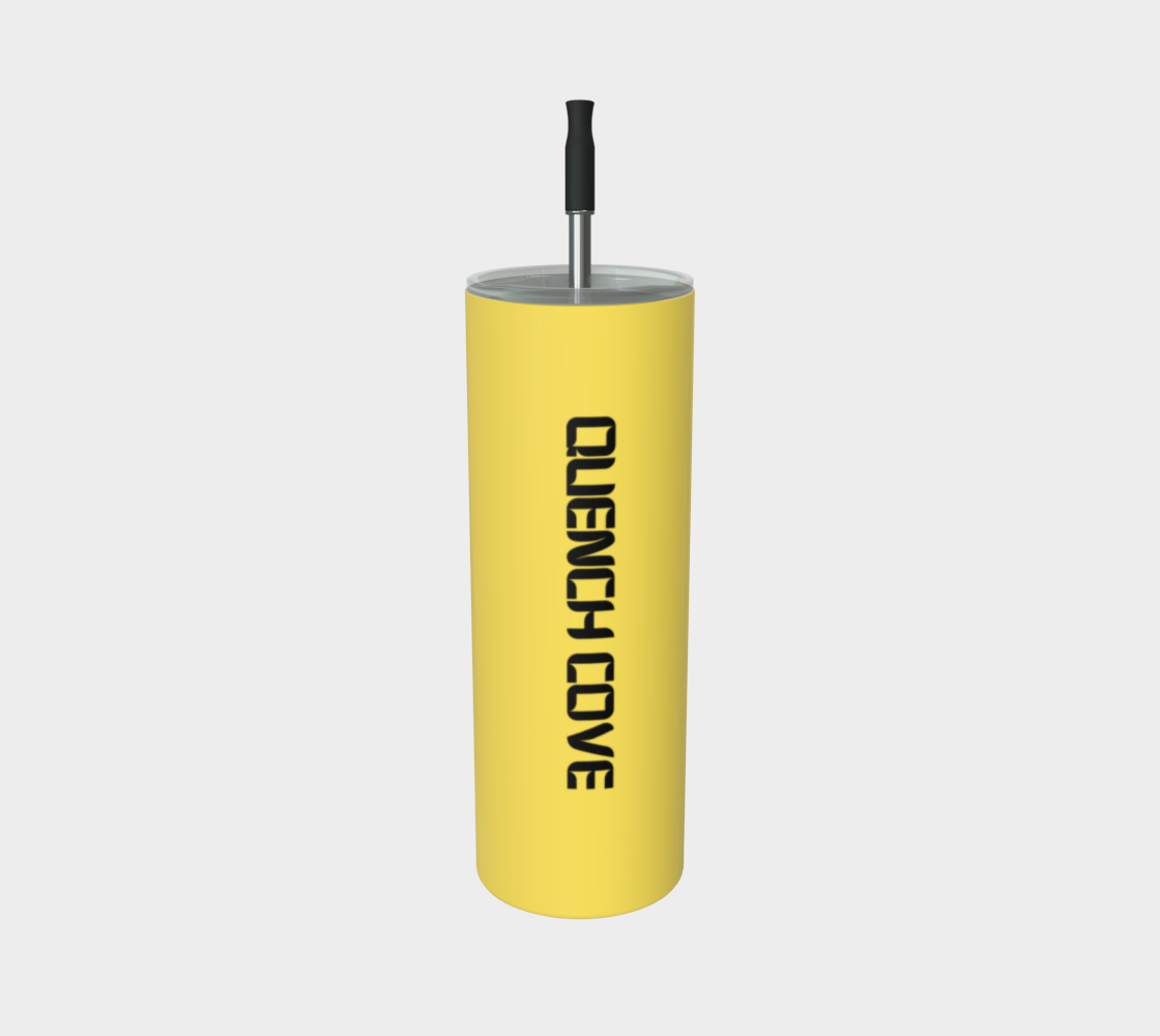 Quench Cove Tumbler In Matte Yellow