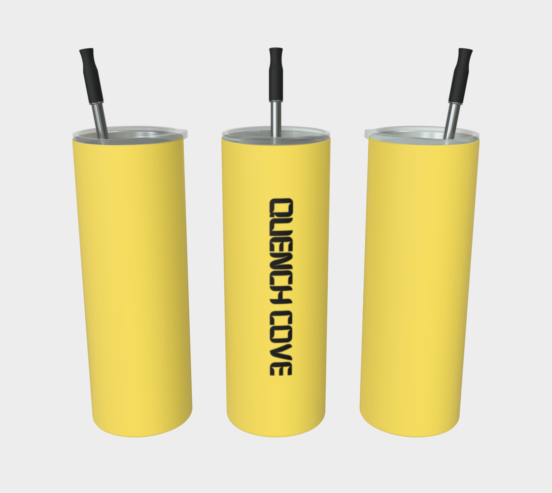 Quench Cove Tumbler In Matte Yellow