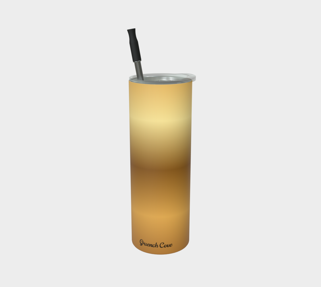 Quench Cove Tumbler In Matte Gold