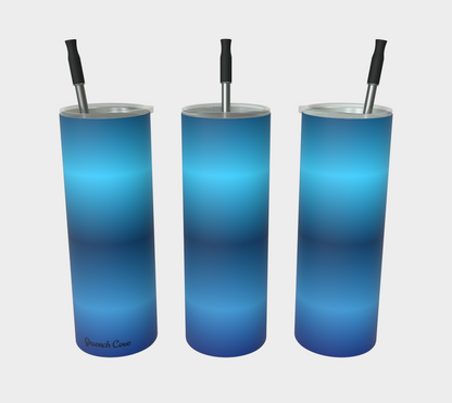 Quench Cove Tumbler In Matte Blue