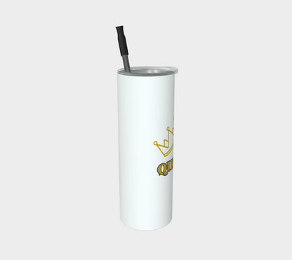 Quench Cove Tumbler (Queen B) In Matte White