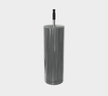 Quench Cove Tumbler In Glossy Gray