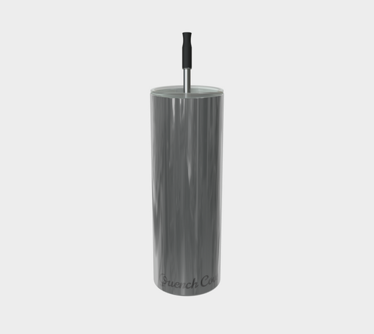 Quench Cove Tumbler In Glossy Gray