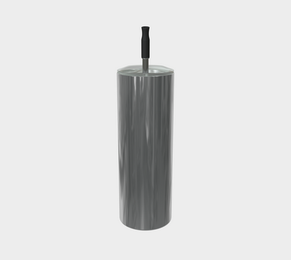 Quench Cove Tumbler In Glossy Gray