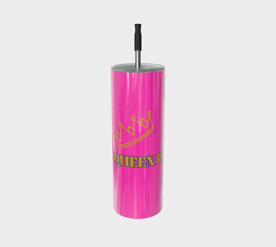 Quench Cove Tumbler (Queen B) In Glossy Hot Pink