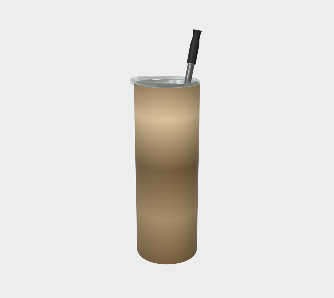 Quench Cove Tumbler In Matte Light Brown