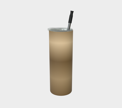 Quench Cove Tumbler In Matte Light Brown