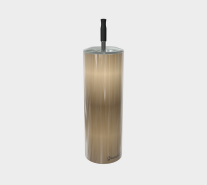 Quench Cove Tumbler In Glossy Light Brown