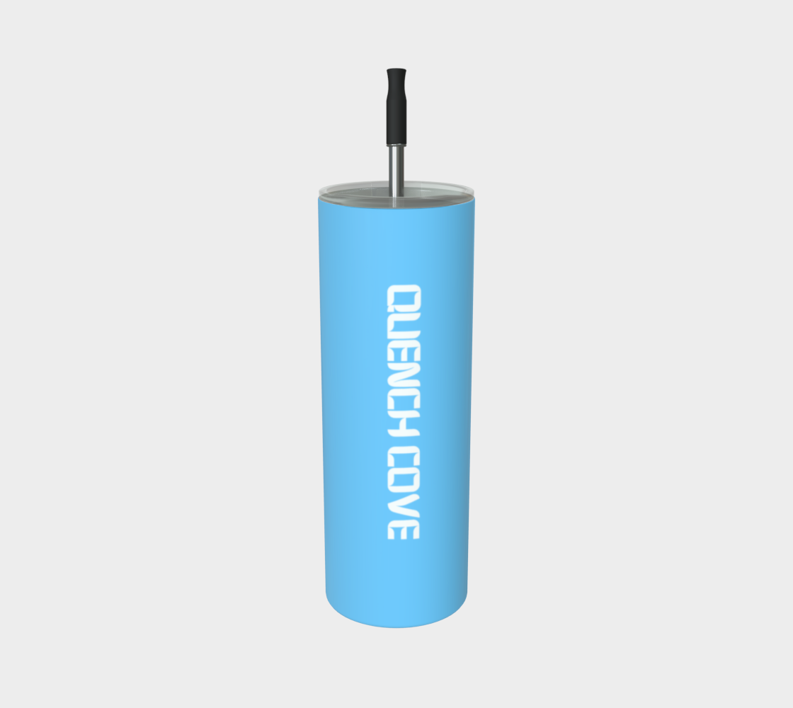 Quench Cove Tumbler In Matte Baby Blue