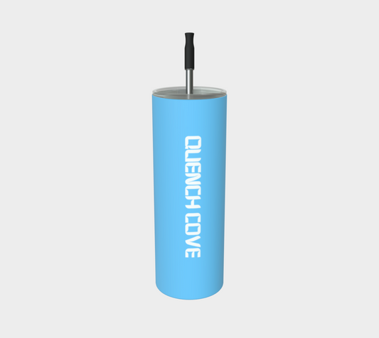 Quench Cove Tumbler In Matte Baby Blue