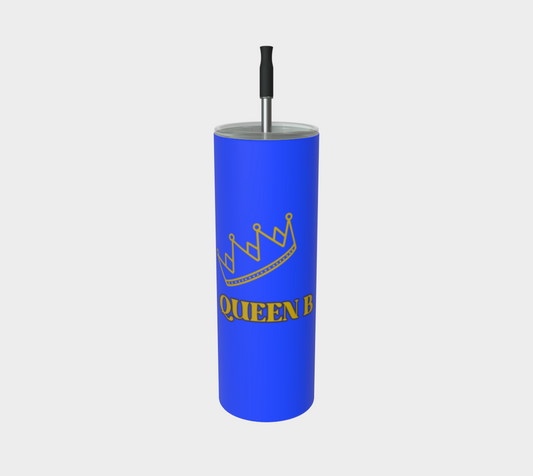 Quench Cove Tumbler (Queen B) In Matte Royal Blue
