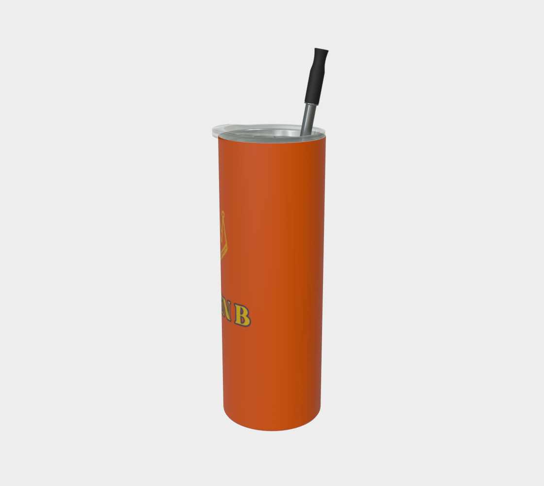 Quench Cove Tumbler (Queen B) In Matte Orange
