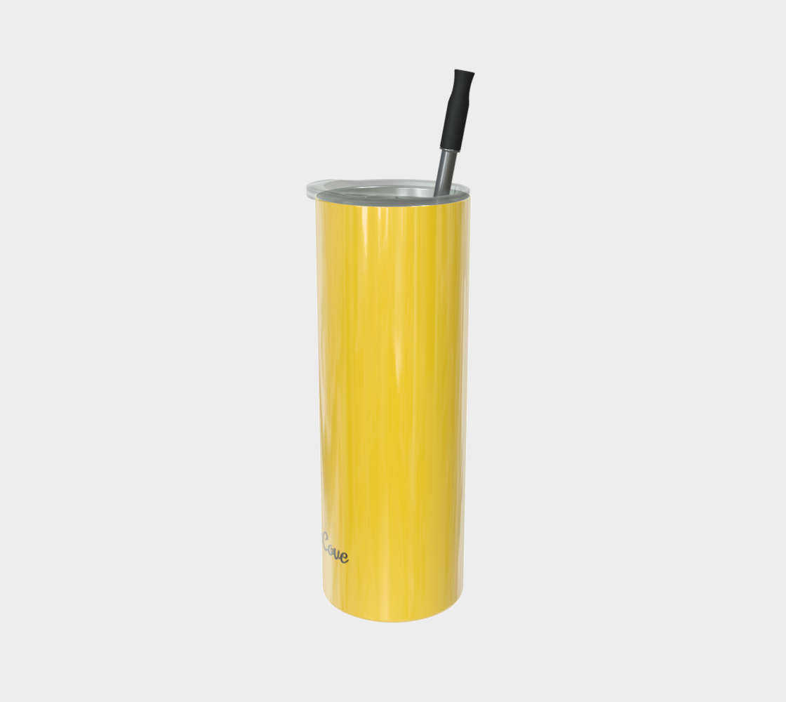 Quench Cove Tumbler In Glossy Yellow