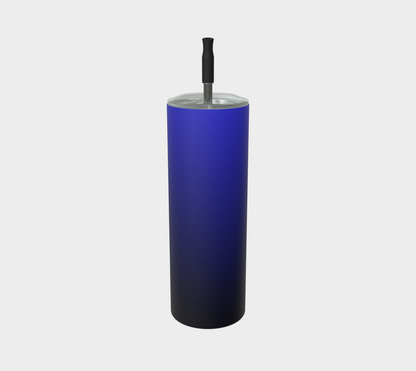 Quench Cove Tumbler In Matte Blue Gradient Color