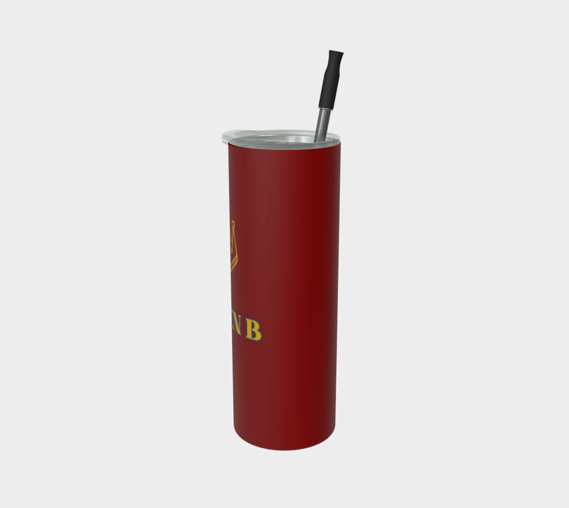 Quench Cove Tumbler (Queen B) In Matte Burgundy