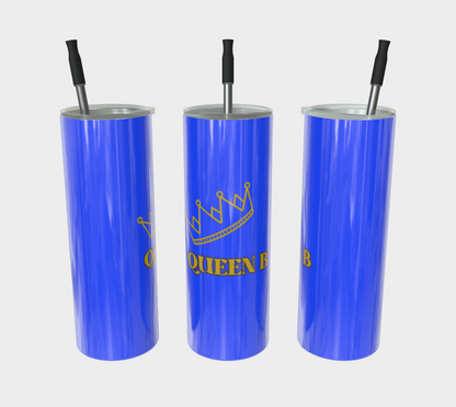 Quench Cove Tumbler (Queen B) In Glossy Royal Blue