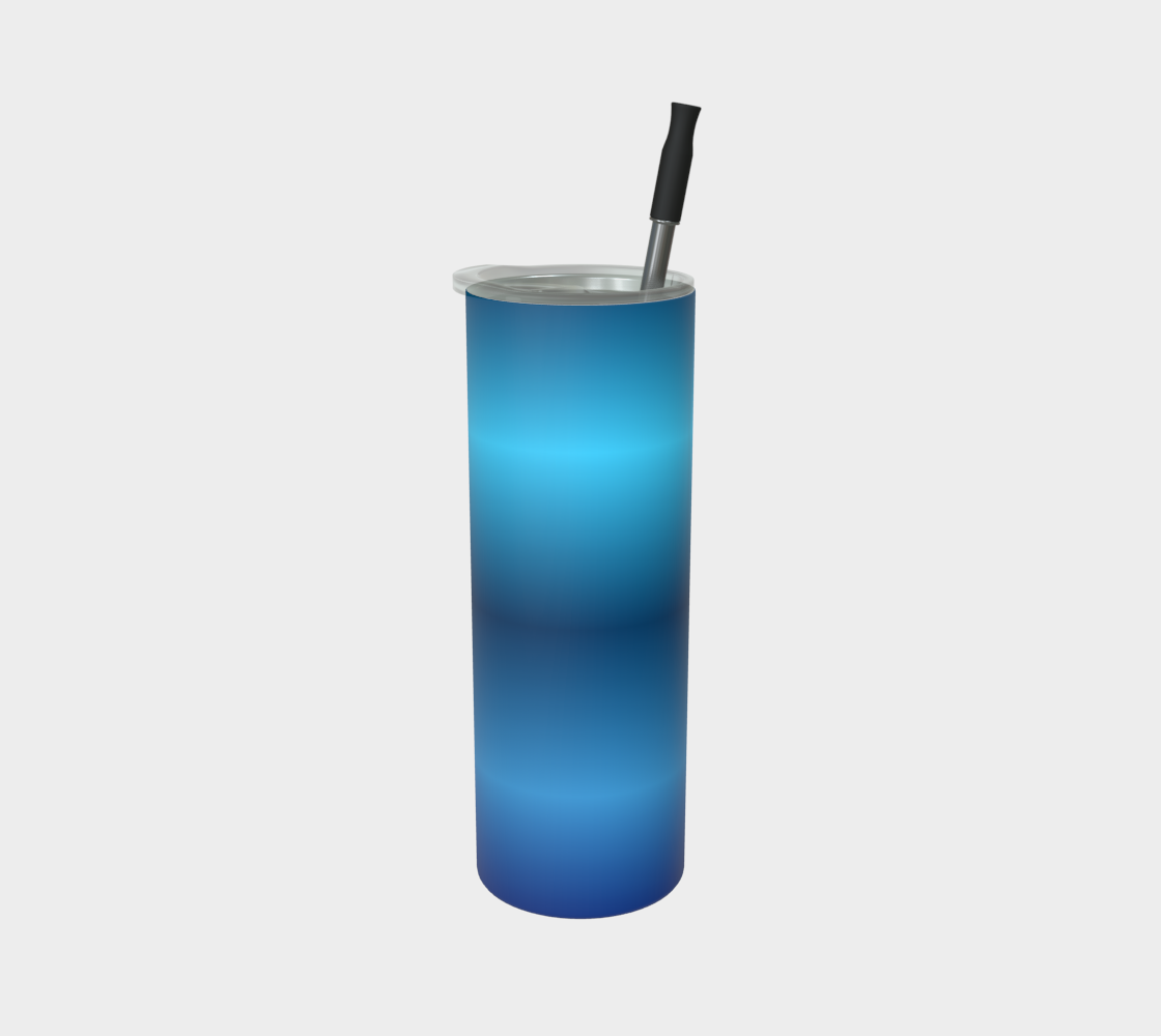 Quench Cove Tumbler In Matte Blue